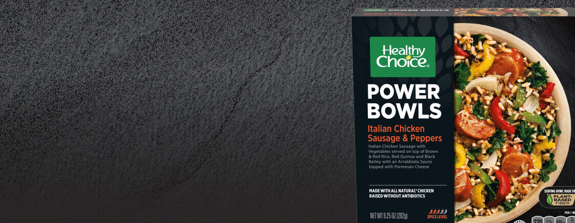 Healthy Choice Power Bowls Banner